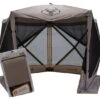 Gazelle G5 5-Sided Portable Gazebo Pop-Up Hub Screen Tent With 3 Wind Panels