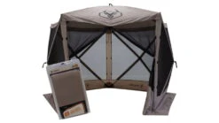 Gazelle G5 5-Sided Portable Gazebo Pop-Up Hub Screen Tent With 3 Wind Panels