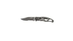Gerber Paraframe Mini Stainless, Serrated Folding Clip Knife