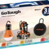 Go-Tough 3 Piece Camping Gift Set - Splashroof Wireless Speaker, Watch, 3 Led Mode Tent Lamp