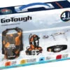 Go-Tough 4 Piece Camping Gift Set - Drybag, Para Cord, Headlamp, Fork/Spoon/Knife