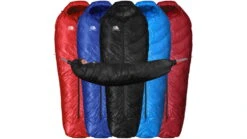 Hyke & Byke Crestone Hammock Compatible Ultralight Down Sleeping Bag, 650FP WR, 15F Degrees