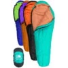 Hyke & Byke Eolus Ultralight Goose Down Sleeping Bag, 800FP, 15F Degrees