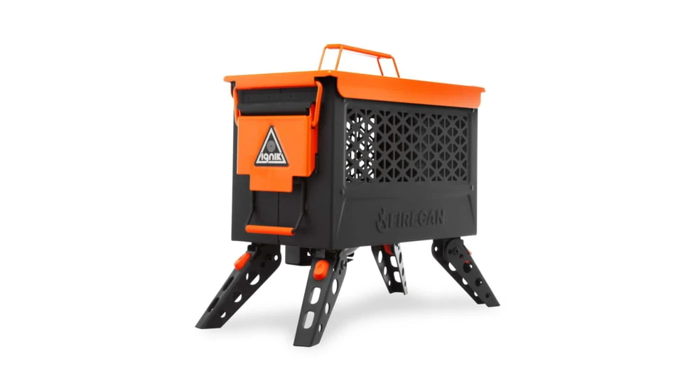 Ignik FireCan Deluxe Stainless W/Grill - Image 3