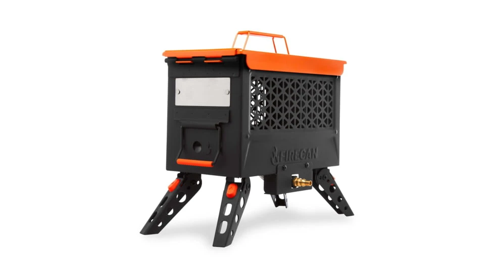 Ignik FireCan Deluxe Stainless W/Grill - Image 4