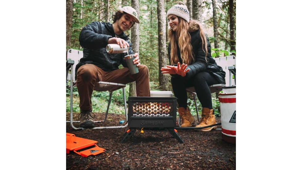 Ignik FireCan Deluxe Stainless W/Grill - Image 9