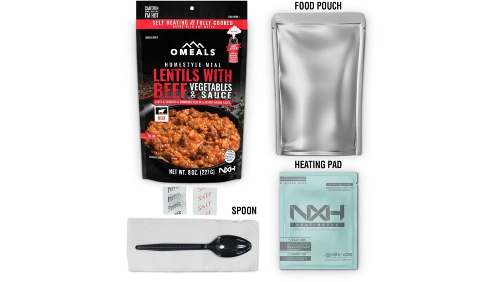 Omeals Lentils With Beef - Image 3