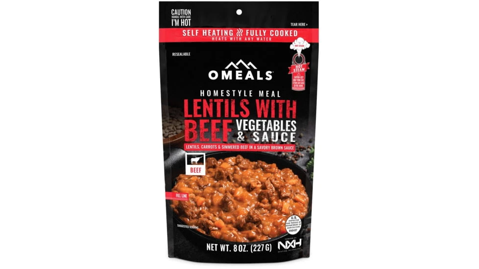 Omeals Lentils With Beef